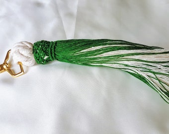 Turks Head Knot Tassel NAVY BLUE 10.5cm