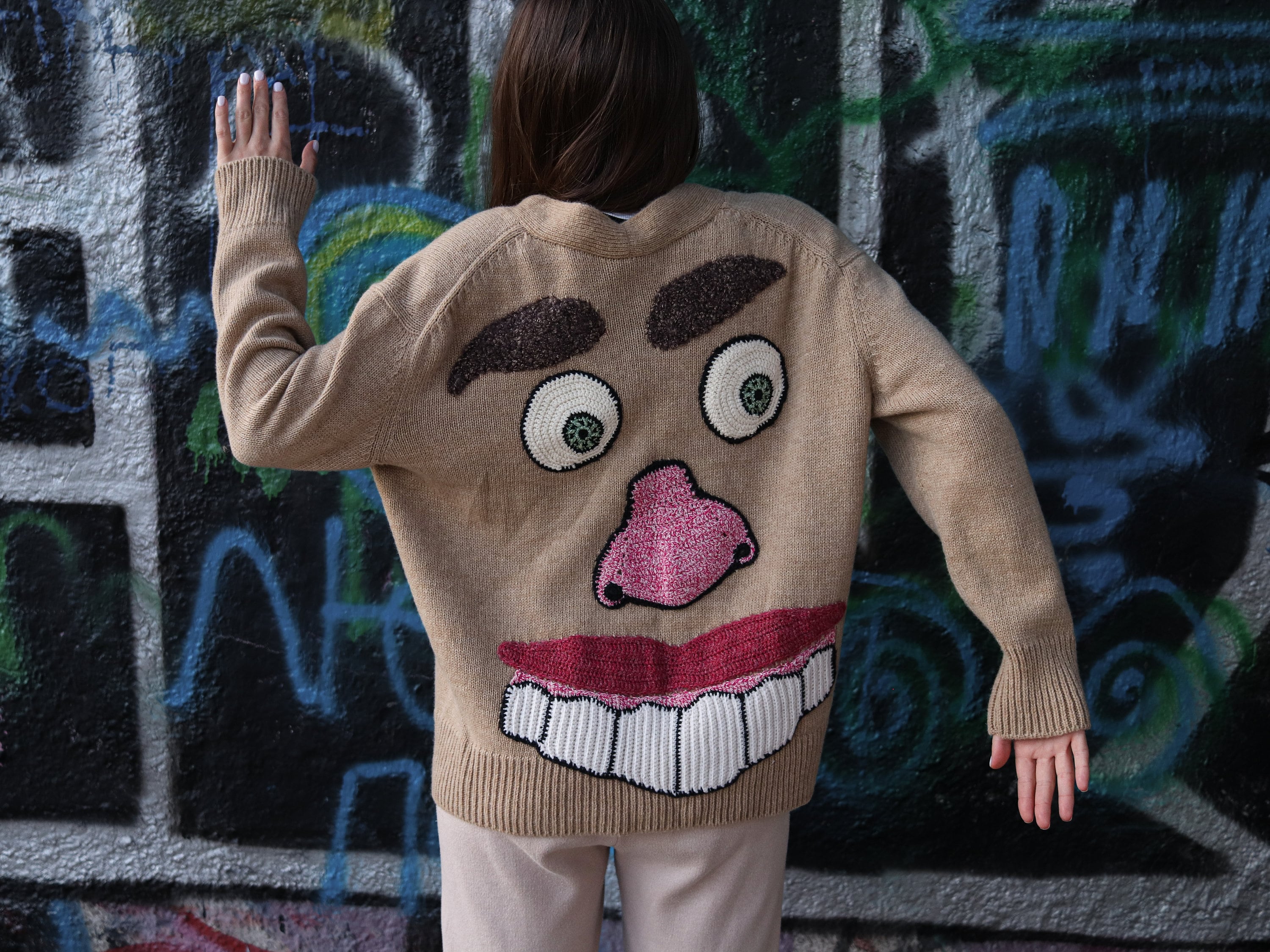 Funny cardigan sale