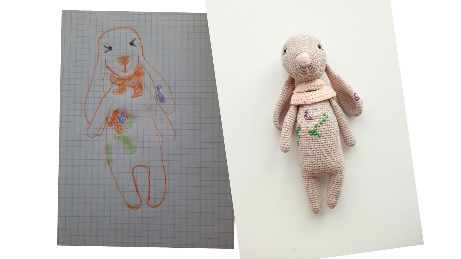 Kids Drawings Into Plush Custom Plush Toy and Doll A Etsy