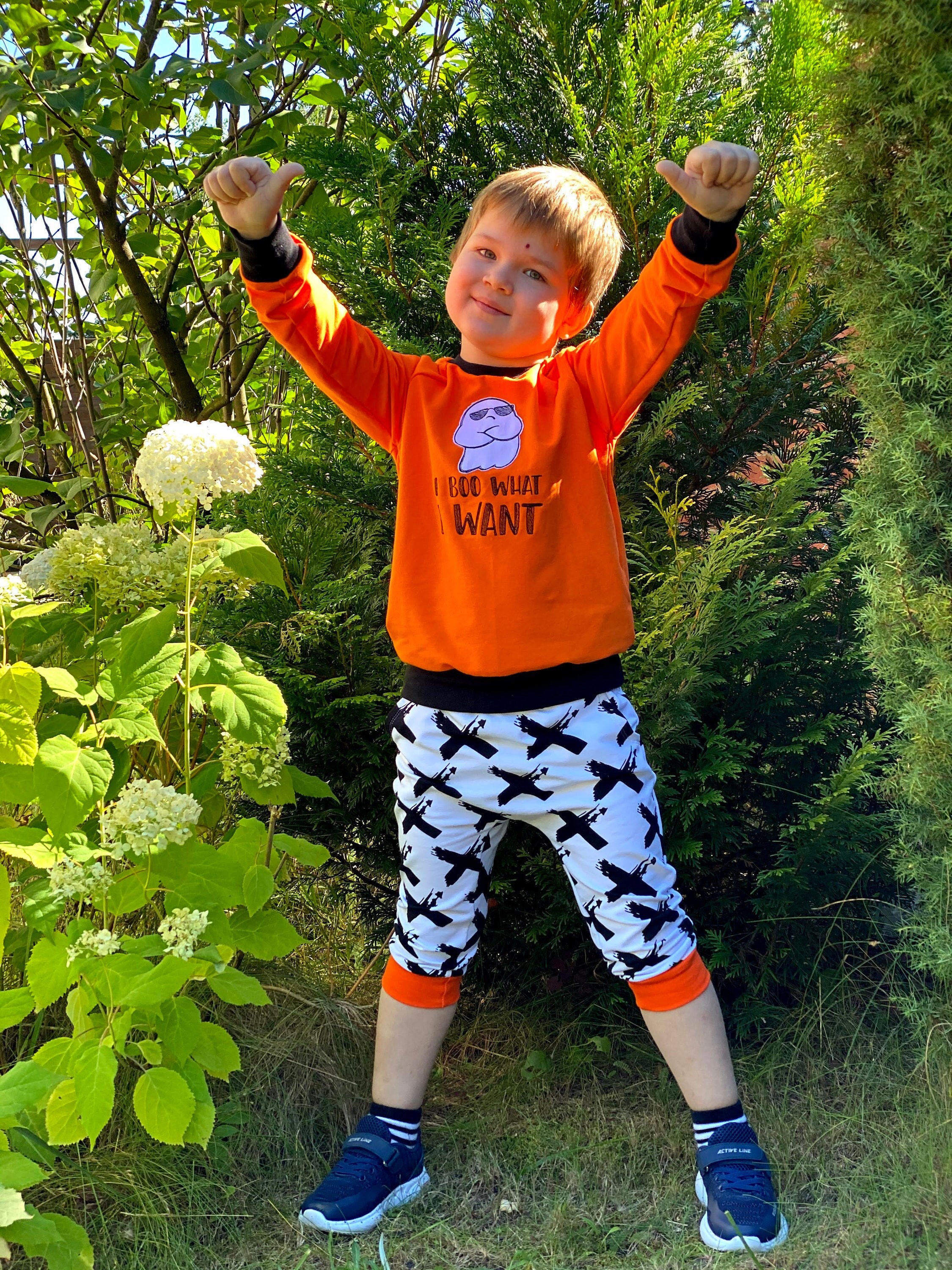 Halloween sweater Halloween sweatshirt with funny ghost  Etsy