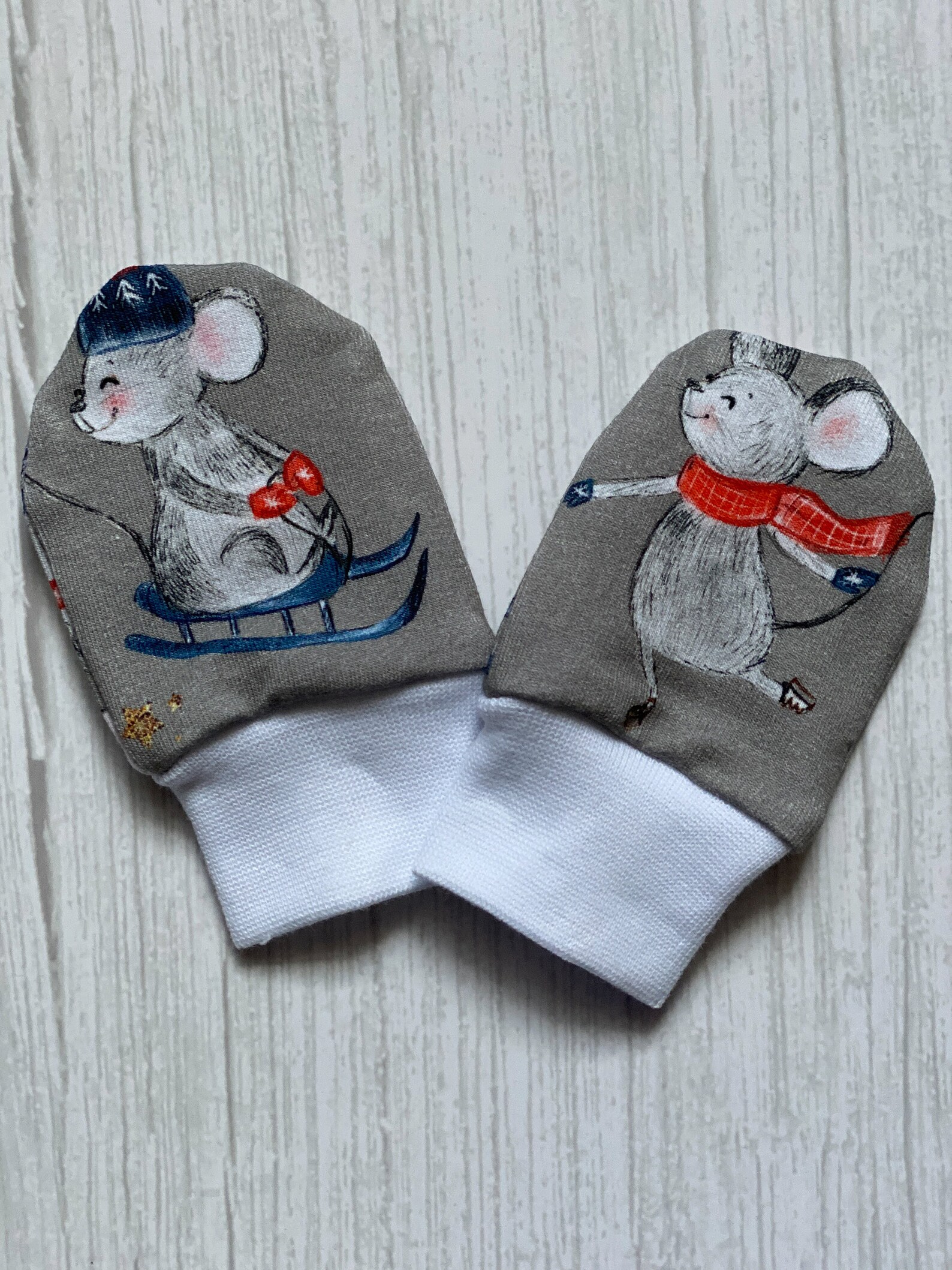 Baby scratch mittens teething mittens newborn baby mitts as Etsy