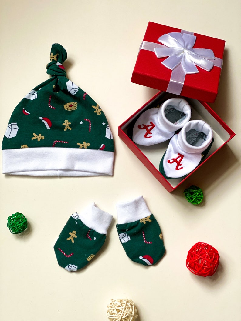 Organic baby mittens newborn scratch gender neutral mitts Etsy