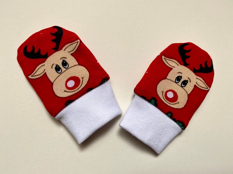 Organic baby mittens newborn scratch gender neutral mitts Etsy