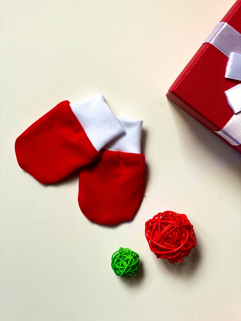 Organic baby mittens newborn scratch gender neutral mitts Etsy