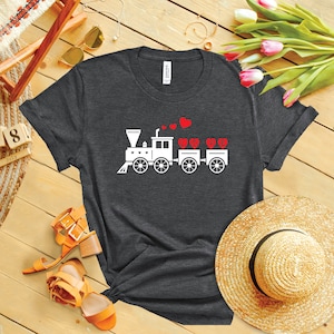 Love Train Shirt, Heart Shirt, Love Shirt, Hope Shirt, Kids Shirt, Train Tees, Valentines Shirt