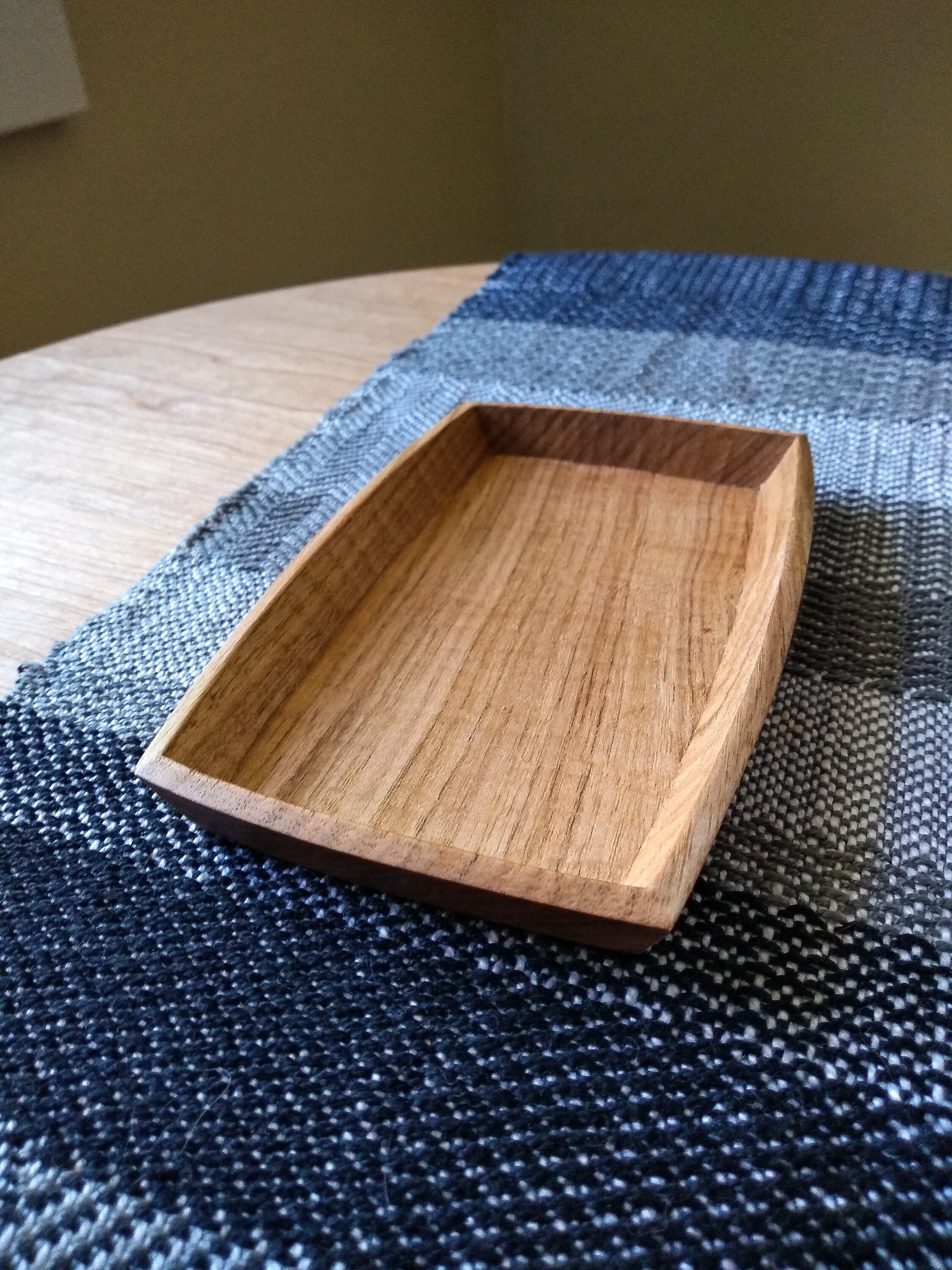 Hand Carved Wooden Tray Food Safe Serving Platter Bespoke Etsy