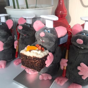 Remy the rat from Ratatouille. Soft toy handmade. Textile | Etsy