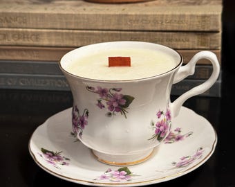 Royal Grafton Vintage Tea Cup Candle