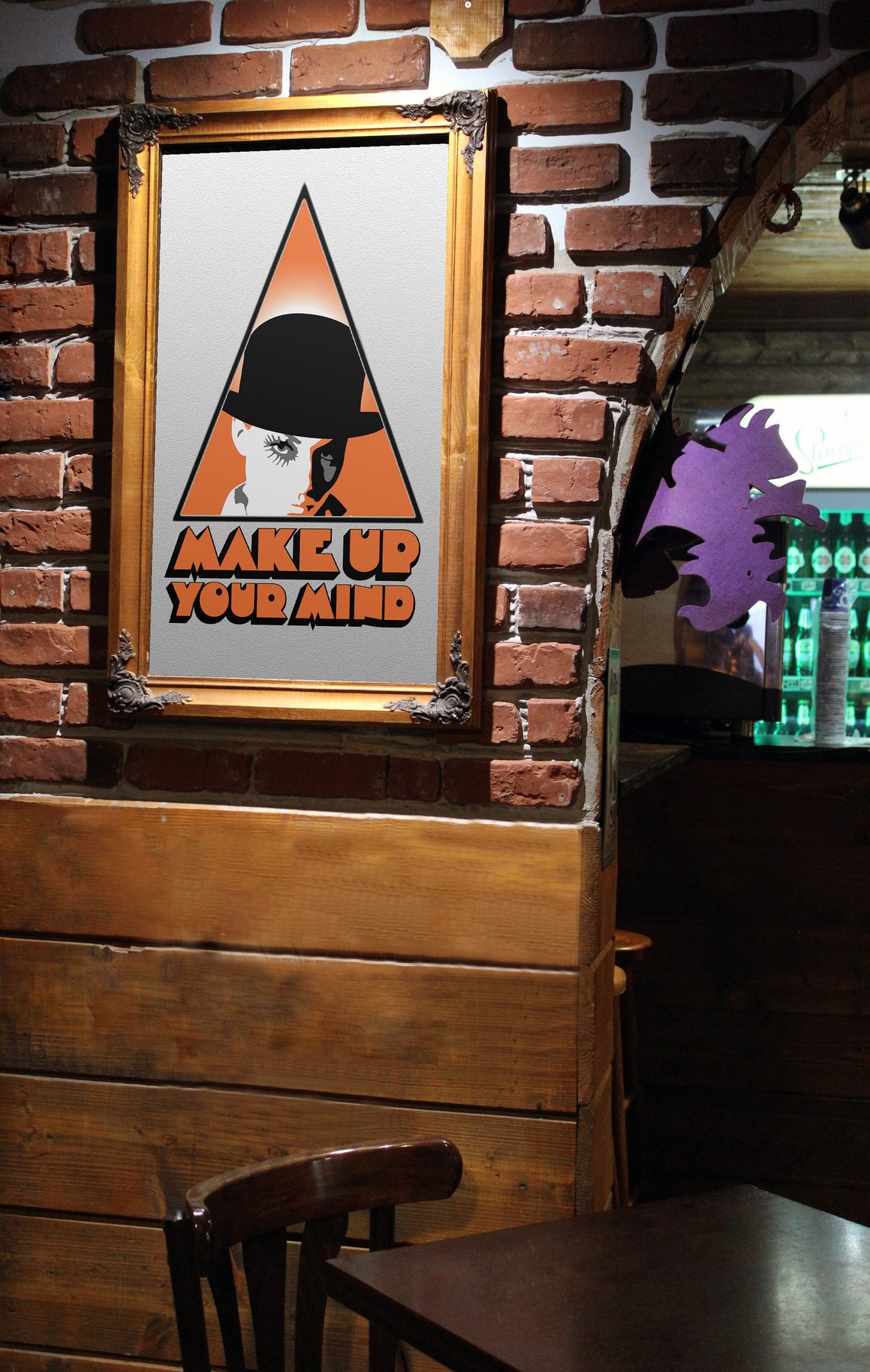 Clockwork Orange Theme Art Instant Download Printable art Etsy