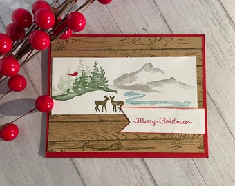 Set of two Christmas Cards - A Snow Front