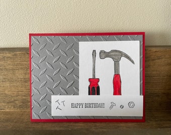 TOOL BRADS Wrench Hammer Tools Construction Handyman Scrapbooking Card Making TOOL BRADS Wrench Hammer Tools Construction Handyman Scrapbooking Card Making