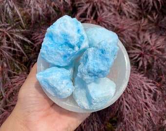 Caribbean Blue Stone Etsy