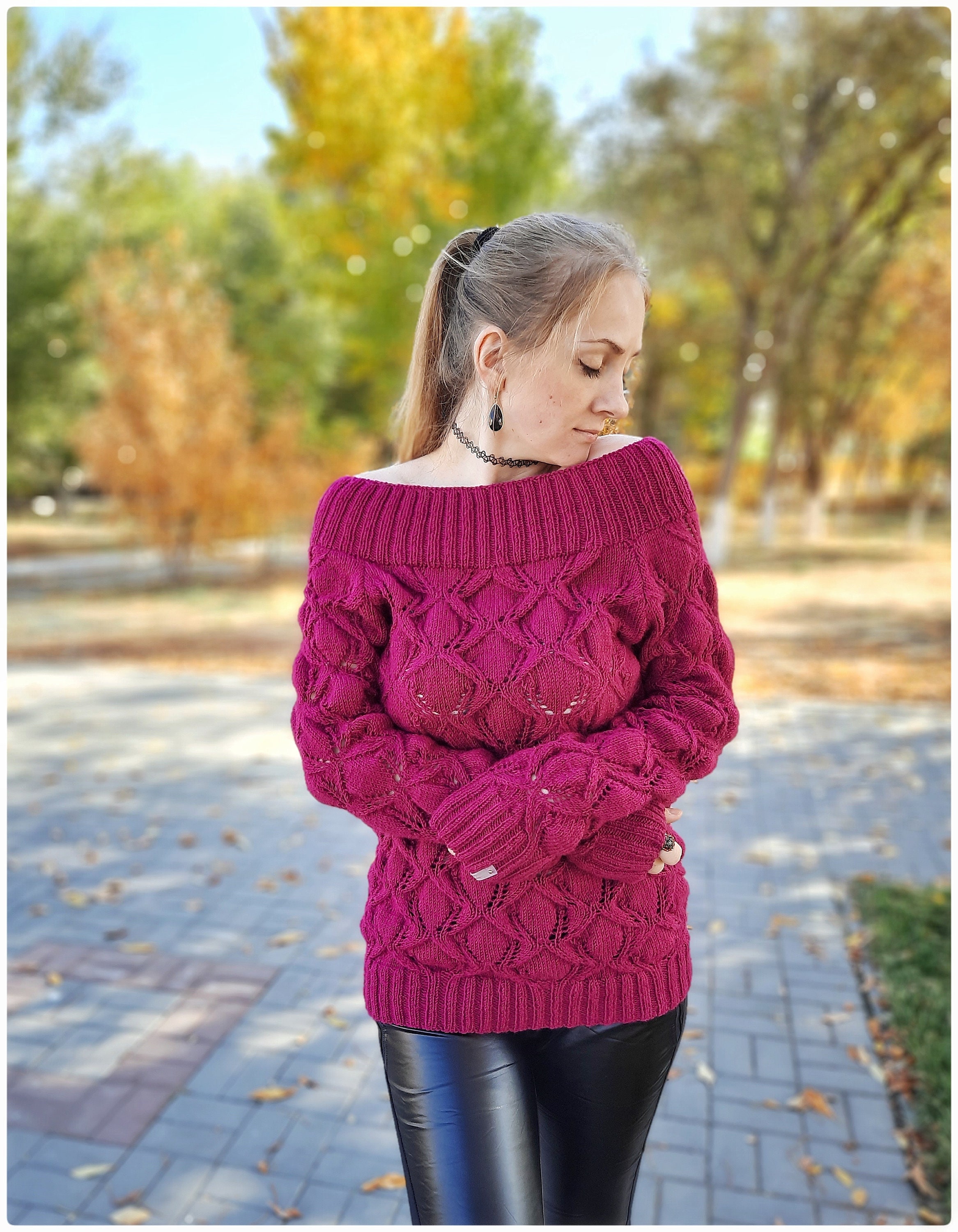 thin wool sweater womens