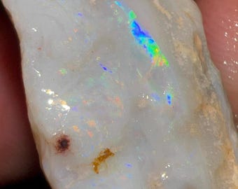67.00 Carat Natural Australian Fire Opal Rough Solid Fire Size 32x27x15mm