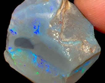 30.00 Carat Natural Australian Fire Opal Rough Solid Size 26X25X10 mm