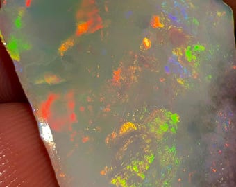 41.20 Carat Natural Australian Fire Opal Rough Solid Fire Size 43x23x9mm