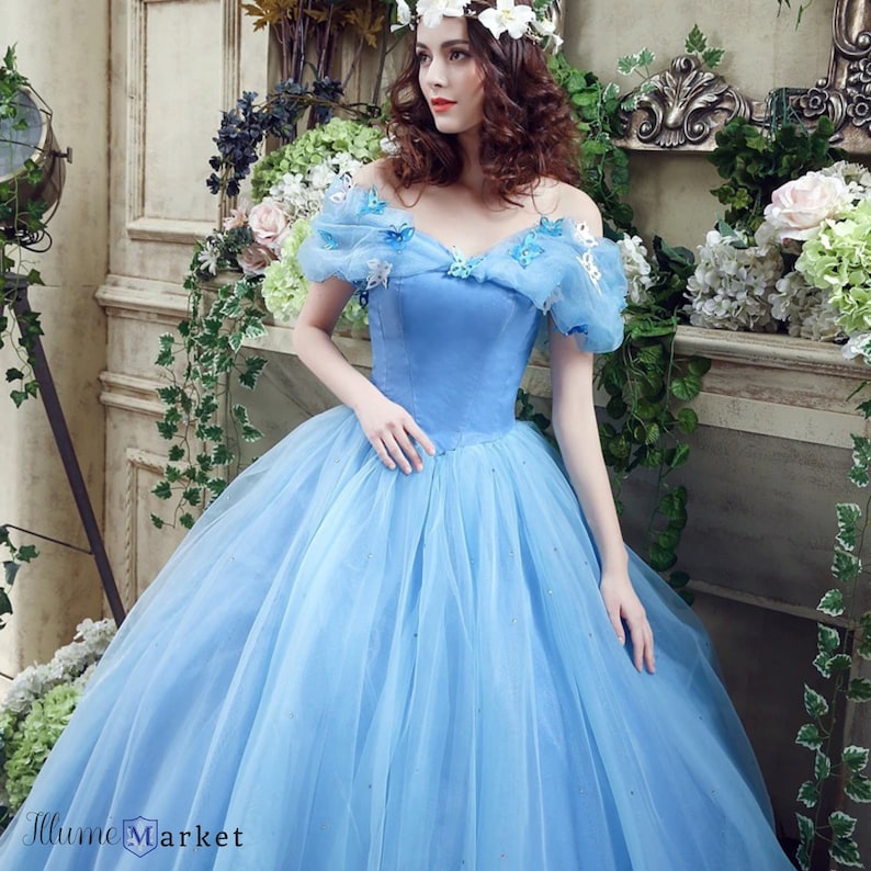 Handmade Cinderella Dress New Cinderella Movie Dress - Etsy