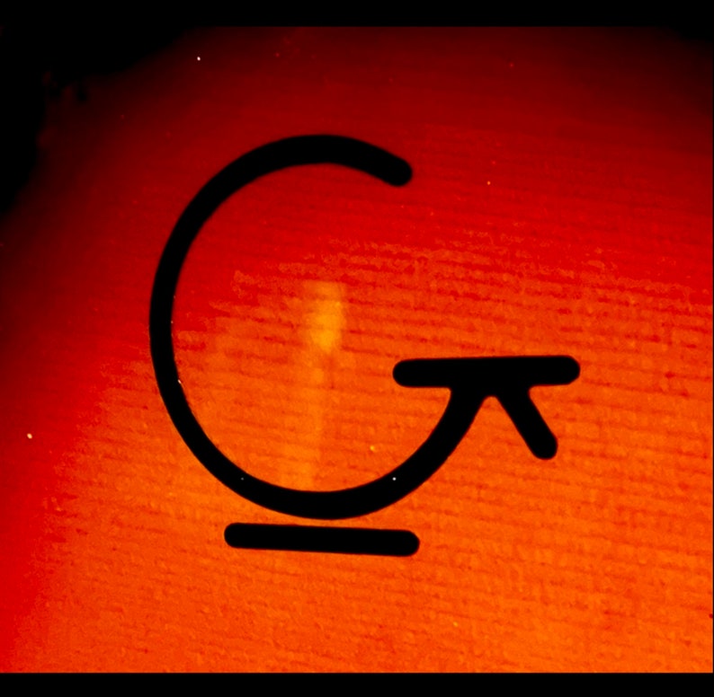 Gretsch Western G Brand Logo Guitar Decal 3x3.3in Vinyl Etsy