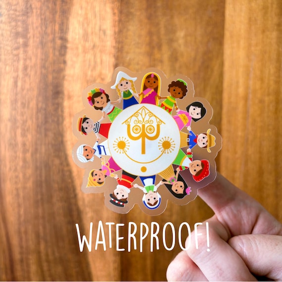 It's a Small World WATERPROOF CLEAR Sticker - Disney Parks / Walt Disney World / Magic Kingdom / Disneyland / It's a Small World After All
