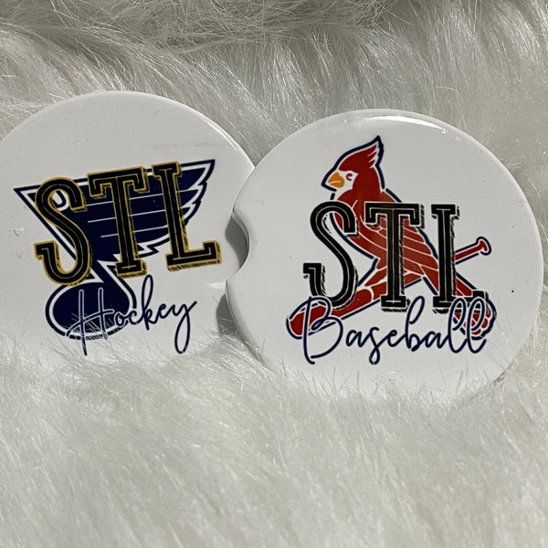 St. Louis Cardinals Car Coasters Etsy