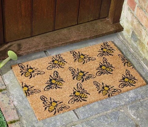 Durable Natural Coir, Large, Thick, Decorative, Patterned Coir Door Mats Suitable for indoor and outdoor use