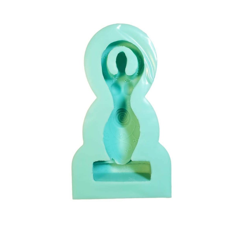 Spiral Goddess Statue Silicone Mold for Resin Mould Etsy