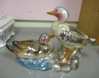 Ceramic Ducks figurine