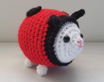 Ladybug! Cat in Costume Amigurumi