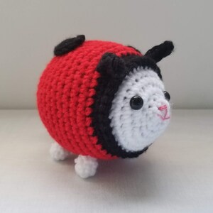 Ladybug! Cat in Costume Amigurumi