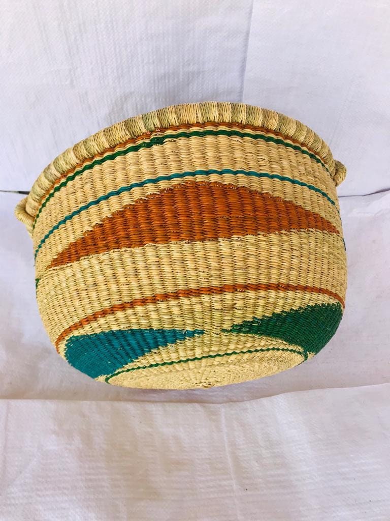 Bolga Basket Large Basket Etsy