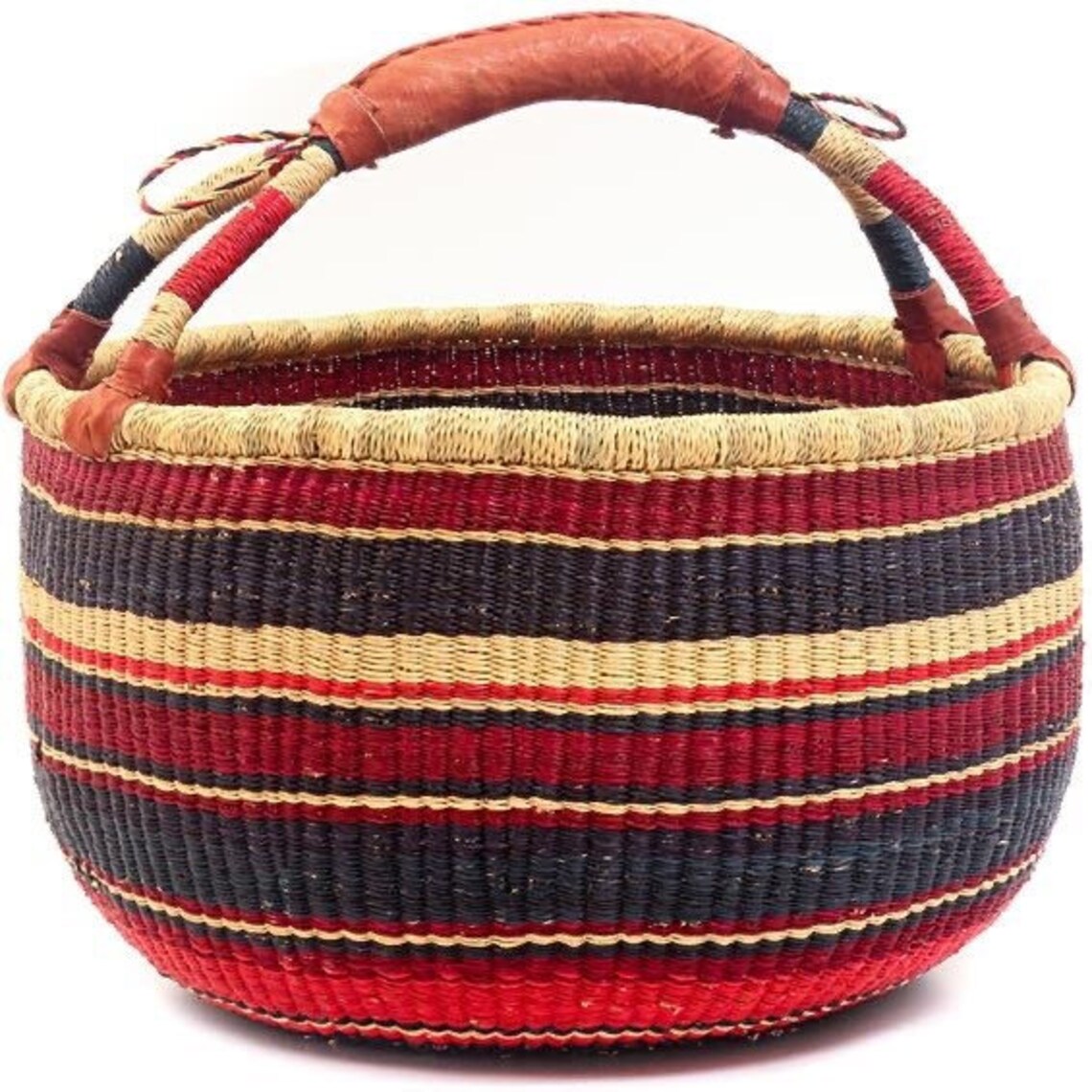 Bolga Basket Large Basket Etsy