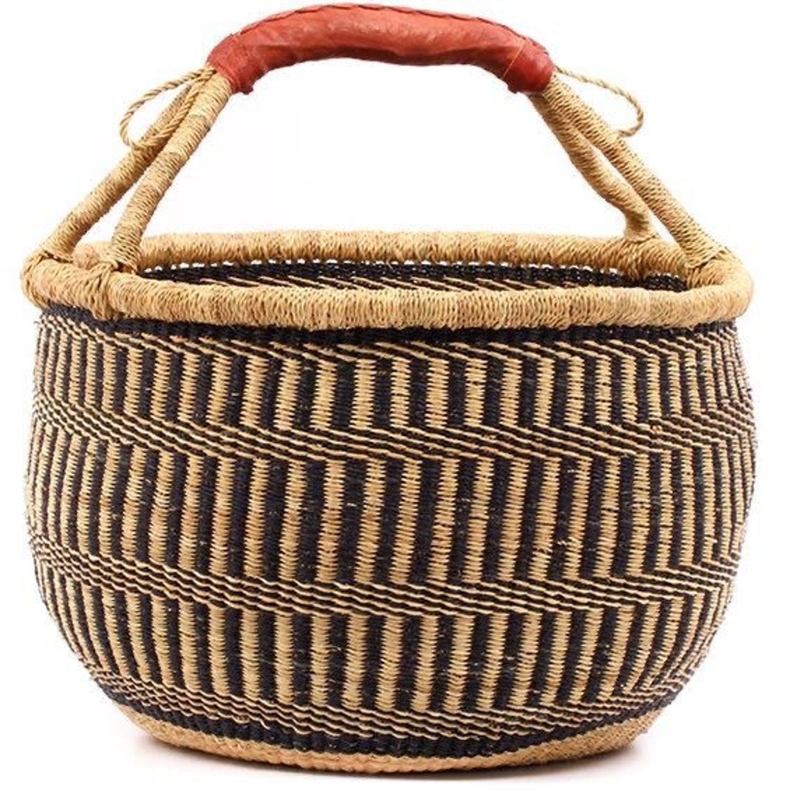 Bolga Basket Large Basket Etsy