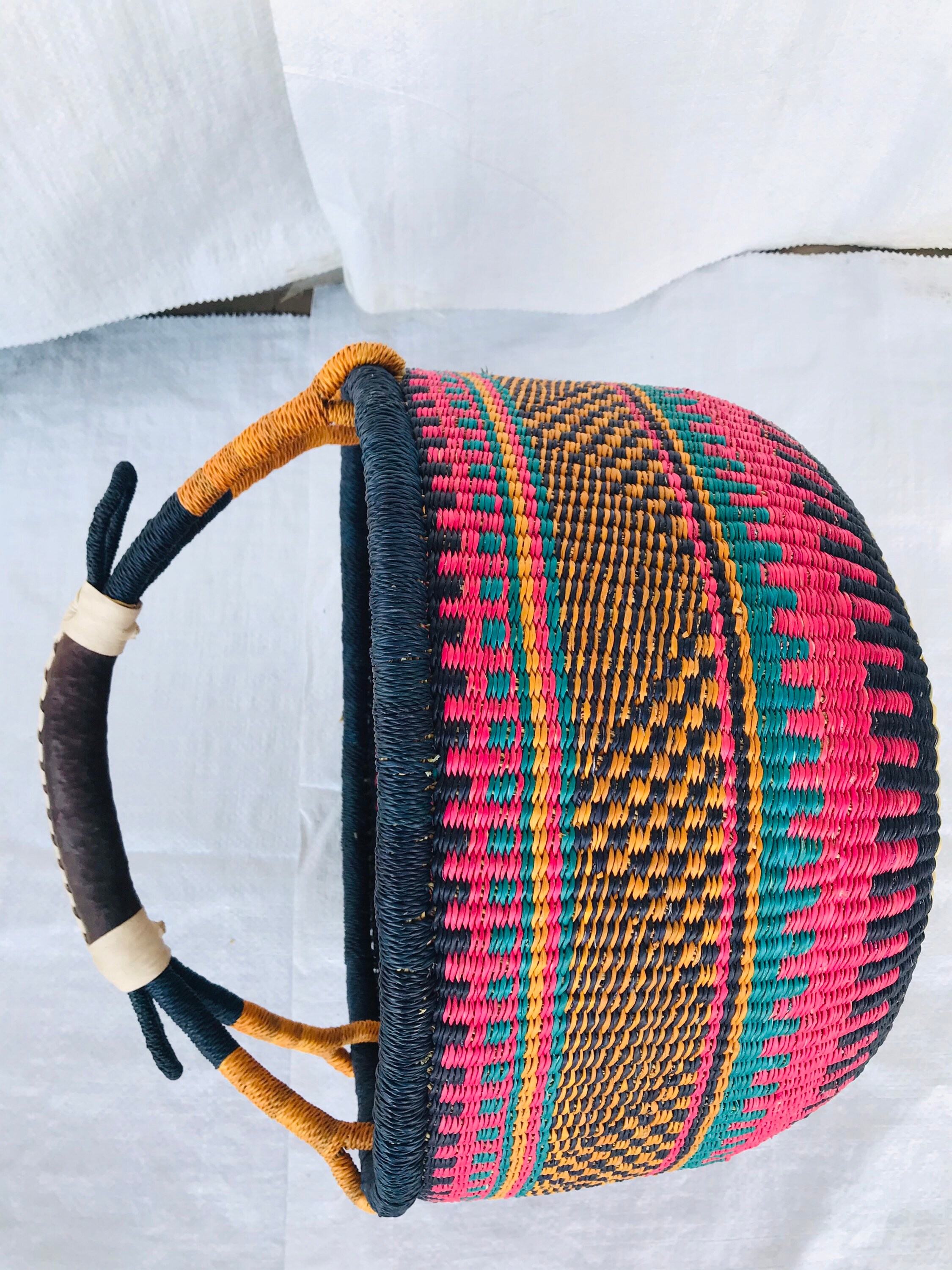 Bolga Basket Large Basket Etsy