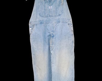 Vintage Big Jack Guy One Metal Workwear Jeans Denim Overalls