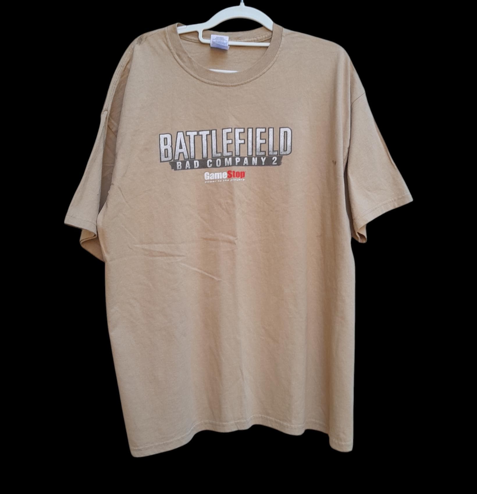 Vintage Battlefield Bad Company 2 Gamestop Promo Shirt XL - EA