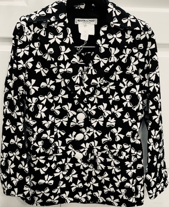 Vintage Yves Saint Laurent Women Skirt Suit
