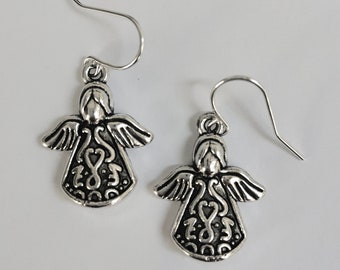 Pendientes de ángel dulce