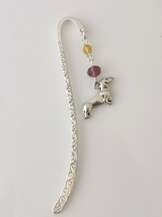 Sausage dog bookmark