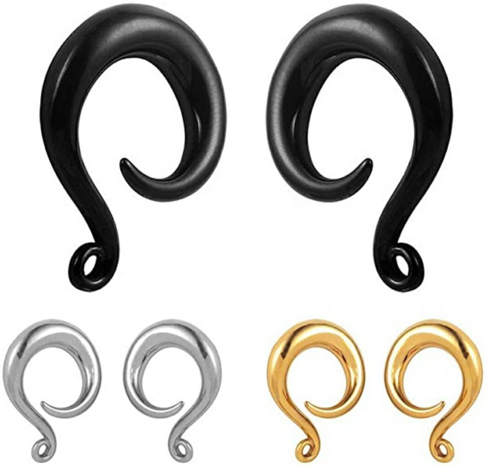 Gauge Earring Upgrades addon to Any Earring Purchase to Etsy