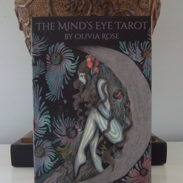 Juego de libros y baraja de tarot The Mind's Eye de Olivia Rose - Nuevo / Sellado