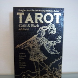 Tarot Gold & Black Edition - Waite / Pamela Smith / Insights de Mary Greer - Nuevo / Sellado / Auténtico