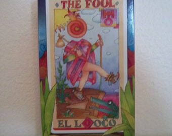 新作商品 W/ Deck Tarot Napo Guidebook by Illustrated Lopez, Betty by 洋書