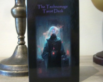 The Technomage Tarot Deck con guía de Lee Duncan - Indie / Nuevo / Sellado