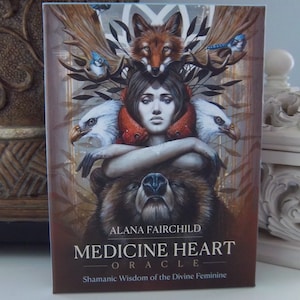 Medicine Heart Oracle Deck & Book - by Alana Fairchild - Shamanic -  New / Sealed