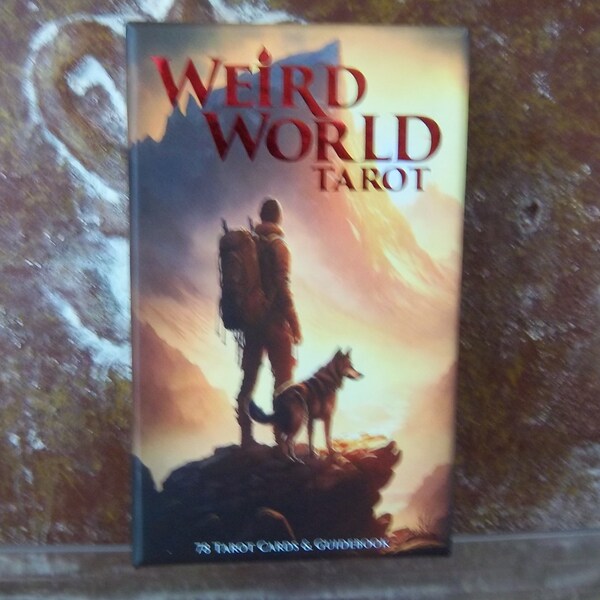 Weird World Tarot Deck W/ Guidebook by Mykola Taradaiko -  Indie / New / Sealed