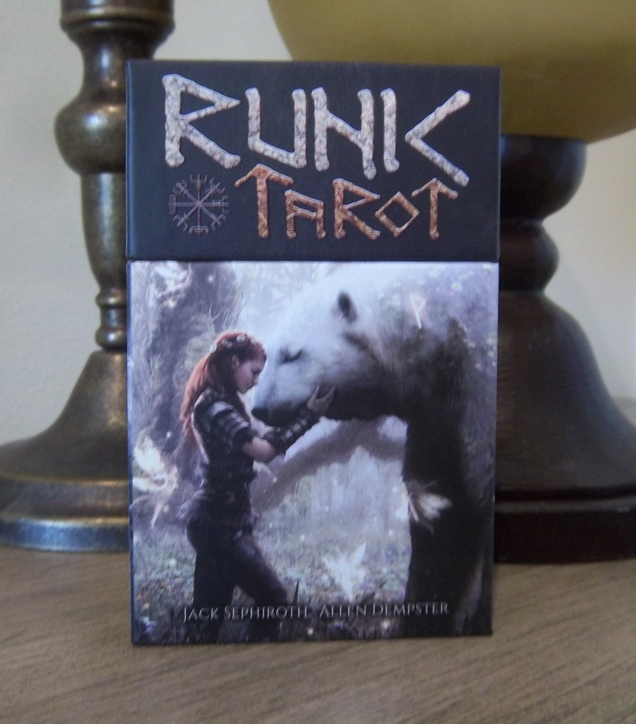 Runic Tarot Deck With Guidebook by Jack Sephiroth - Allen Dempster