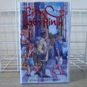 Mazzo di tarocchi City Labyrinth con guida di Dmytro Ryzhak - Indie / Nuovo / Sigillato