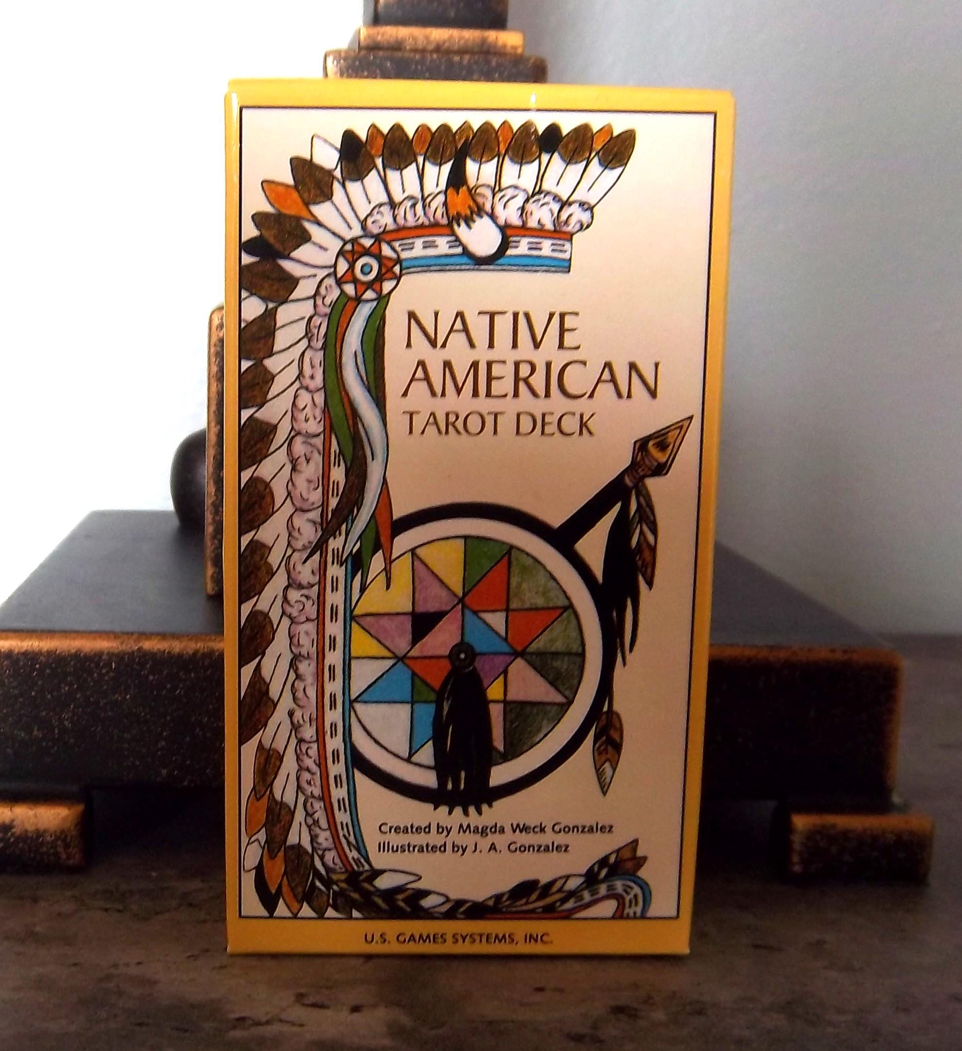 Authentic Native American Tarot Deck by Magda Weck Gonzalez W
