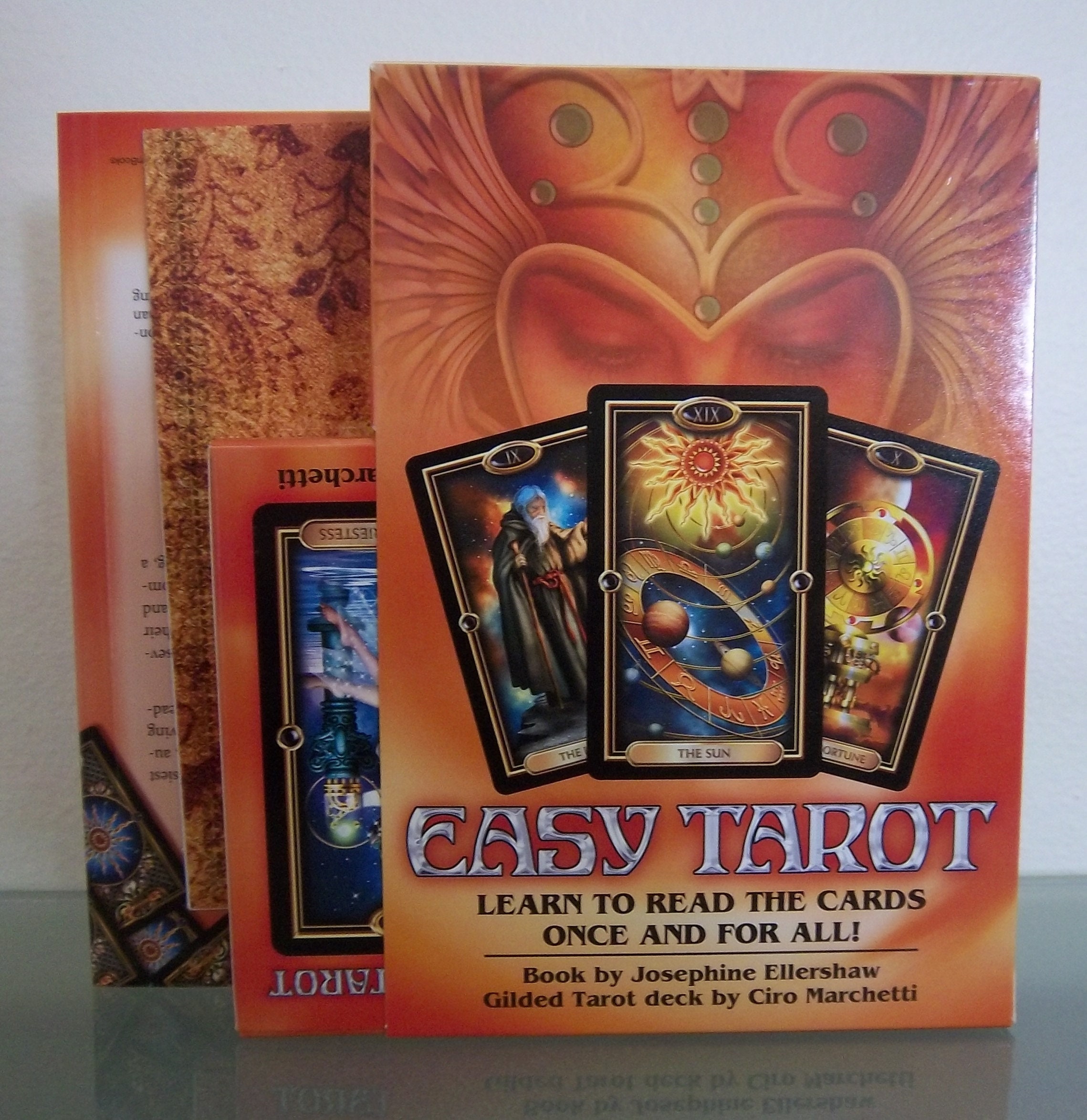 Easy Tarot Learn To Read Gilded Deck by Ciro Marchetti & Etsy