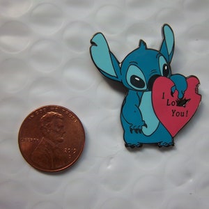 Broche de fantasia da Lilo e Stitch "Seja meu namorado"